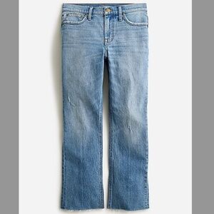 JCREW 9" Demi Boot Crop Jean